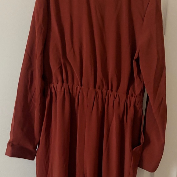 Lulu's Rust Jumpsuit - Picture 6 of 7